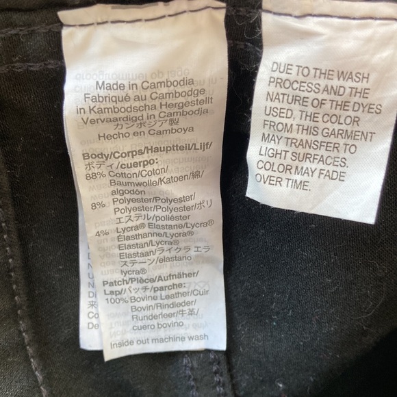 10” High- Rise Women Skinny Jeans Black Sz 24 Madewell - Picture 16 of 16